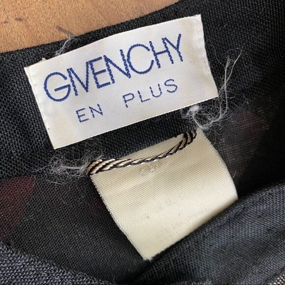 Givenchy en Plus Plaid Button Down Blouse Shirt - Picture 4 of 5